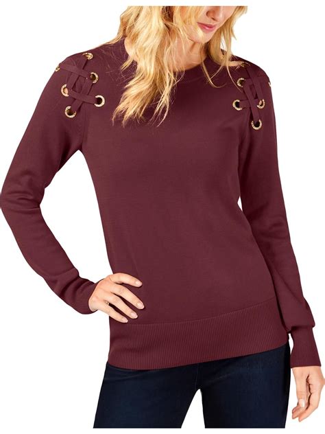 michael kors lightweight sweater shirt|Michael Kors sweater women's.